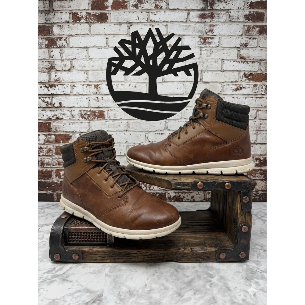 Timberland Killington 🎱Men's Chukka Sneaker Boots Brown Leather SensorFlex‎